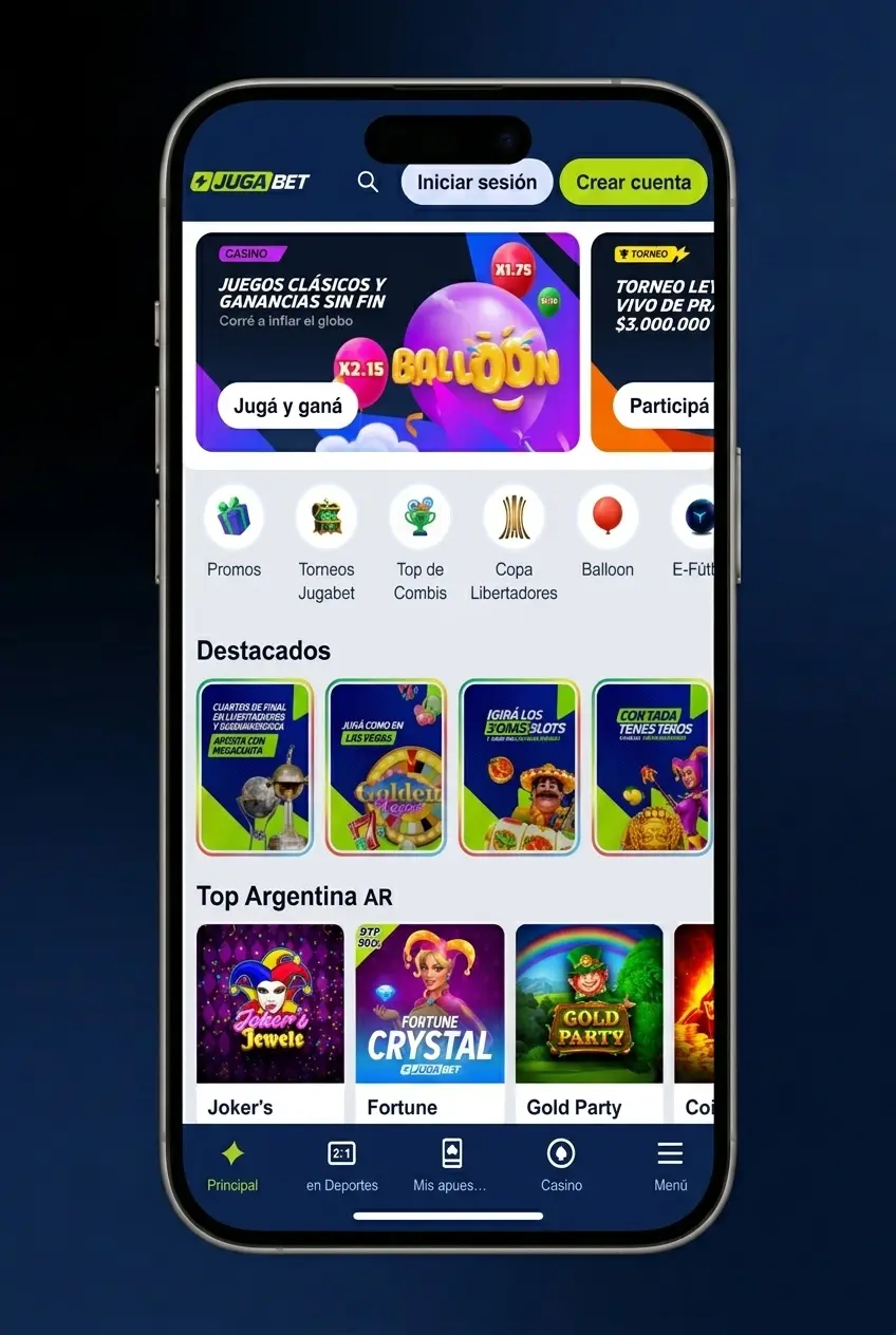 Guía paso a paso para apostar en Jugabet en Argentina: deportes y esports desde tu cuenta