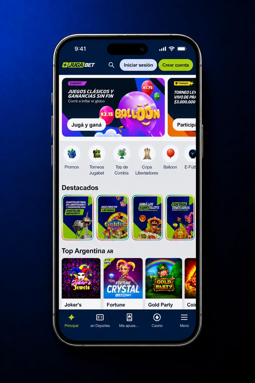 Guía en 5 pasos para descargar e instalar la app de Jugabet en dispositivos iOS desde Safari
