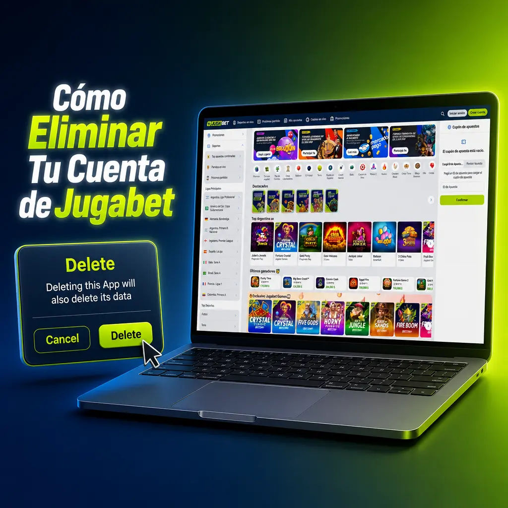 Guía para eliminar tu cuenta de Jugabet: pasos desde configuración o soporte al cliente 24/7