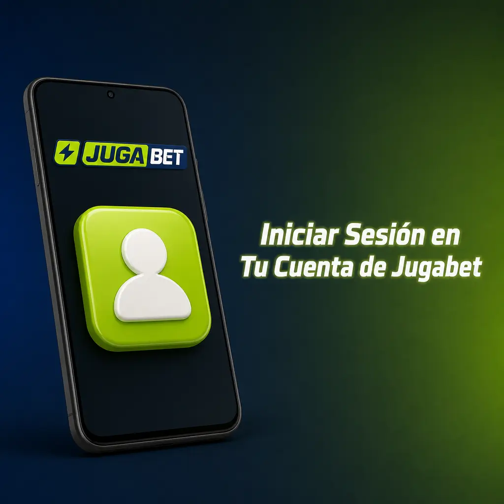 Pantalla de inicio de sesión en Jugabet con campos de correo y contraseña para acceder a la cuenta