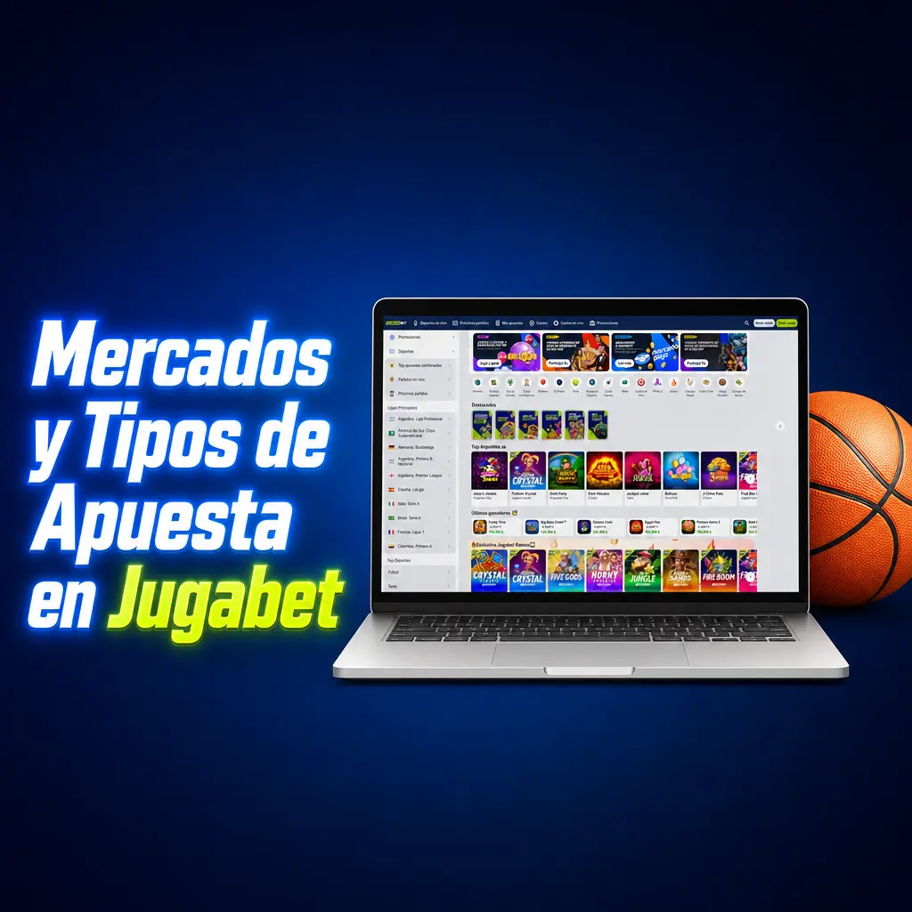 Mercados de apuesta en Jugabet: prematch, en vivo, parlay, sistema y cashout para apostadores de Argentina